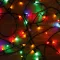 HOME LED-es beltéri fényfűzér 4m, színes, 50 LED KII 50/M hálózati adapterrel