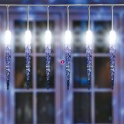 HOME LED-es jégcsap fényfüzér, 7,3m, IP44, 230V KJL 50C