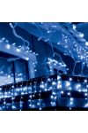 10m  Kültéri LED-es jégcsap fényfüggöny 300 LED, kék 8 program KKF 308/BL