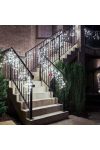 10m Kültéri LED-es jégcsap fényfüggöny 300 LED,  hidegfehér 8 program KKF 308/WH