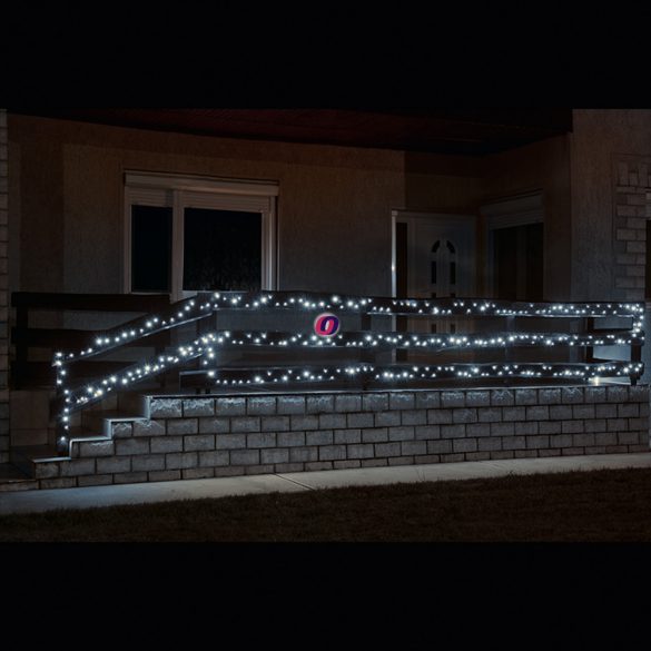 HOME Kültéri fényfüzér 1000 LED hidegfehér 70m, IP44, 230V HOME KKL 1000C/WH