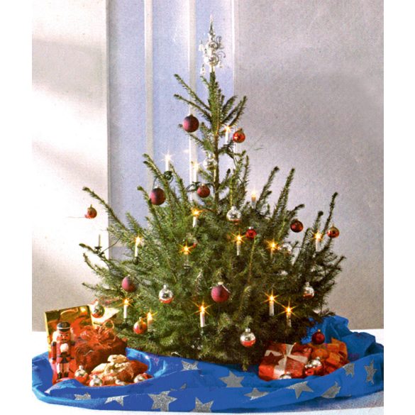 HOME Karácsonyfatakaró, karácsonyfa alátét kék KT 250/BL