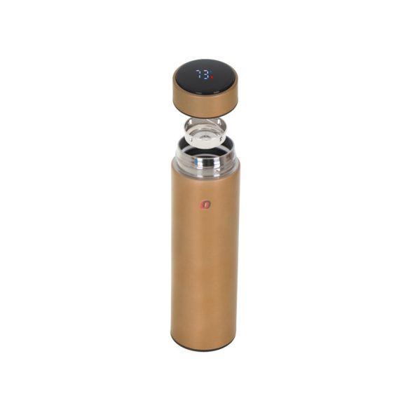 Okos termosz hőmérséklet kijelzővel 500ml Smart Arany