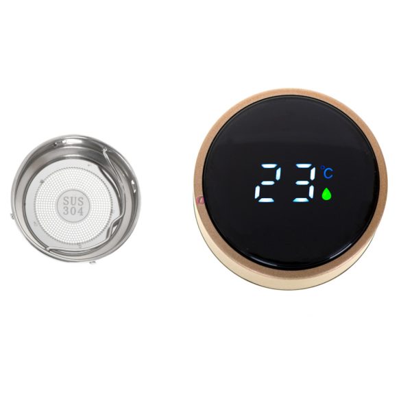 Okos termosz hőmérséklet kijelzővel 500ml Smart Arany