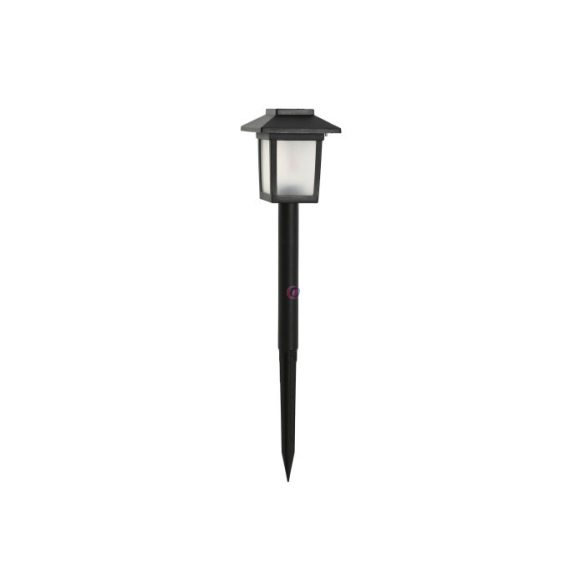 Lánghatású LED-es szolár lámpa, kandeláber, 10 sárga LED 34 cm