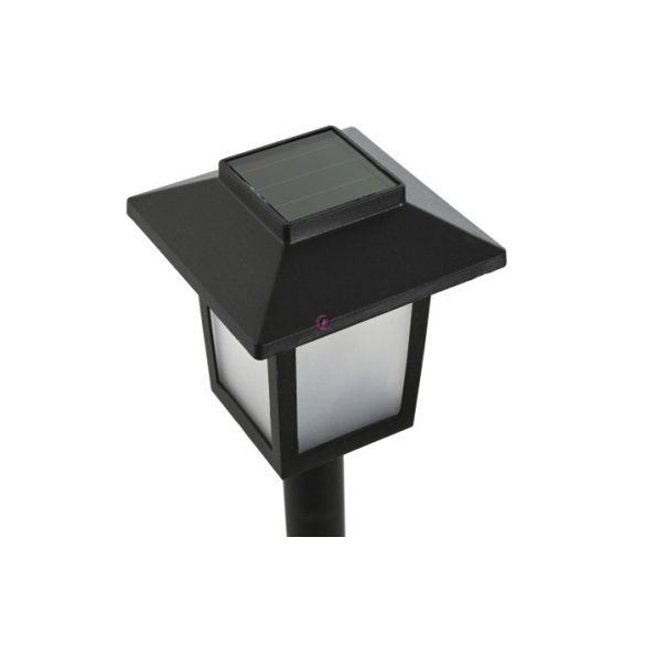 Lánghatású LED-es szolár lámpa, kandeláber, 10 sárga LED 34 cm