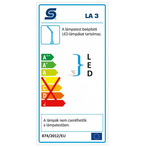 Home LED-es asztali lámpa, hálózati adapterrel LA 3
