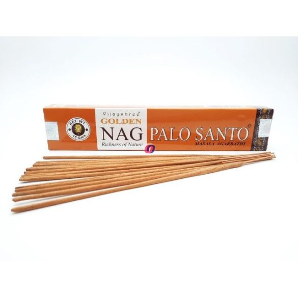 Füstölő Golden Nag Palo Santo 15db/cs
