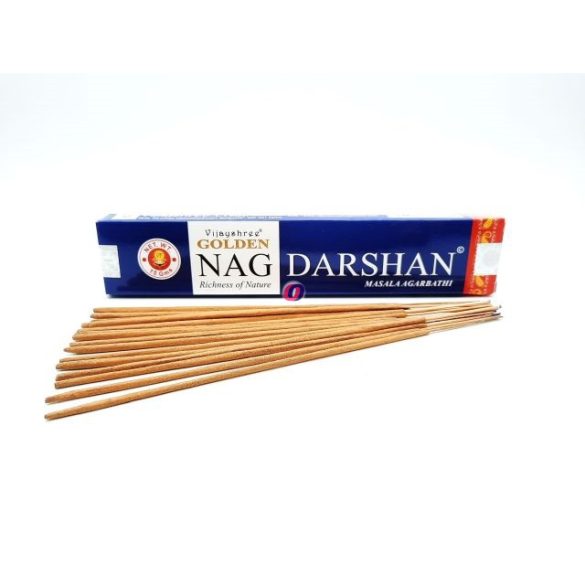 Füstölő Golden Nag Darshan 15db/cs