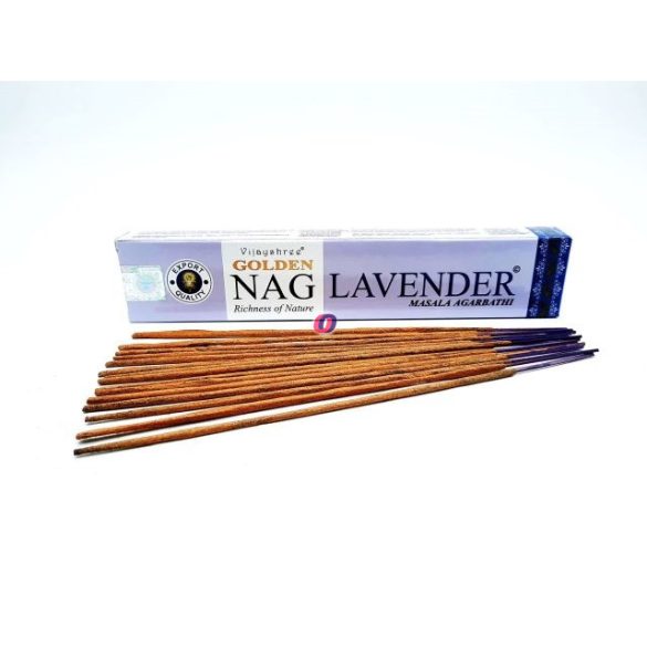 Füstölő Golden Nag Lavender 15db/cs