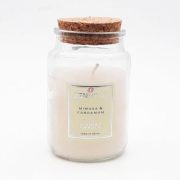   Illatgyertya, üvegben parafa fedővel, Mimosa & Cardamom 120 gr/db
