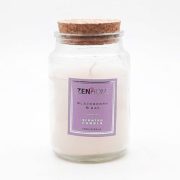   Illatgyertya, üvegben parafa fedővel, Blackberry & Bay 120gr/db