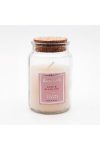 Illatgyertya, üvegben parafa fedővel, Rose & Black Oud 120gr/db