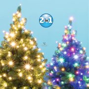   HOME LED-es DUAL COLOR fényfüzér 100 LED 7m IP44 LED 102R/WW/M