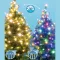 HOME LED-es DUAL COLOR fényfüzér 100 LED 7m IP44 melegfehér/színes 5 funkció LED 105/WW/M
