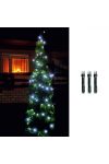 HOME LED-es izzósor, 8 programos 200 LED 14m, IP44, 230V hidegfehér LED 208C/WH