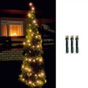   HOME LED-es izzósor, 8 programos 200 LED 14m, IP44, 230V melegfehér LED 208C/WW