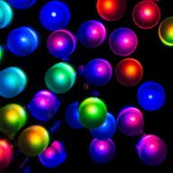   ISparkle Okos fényfüzér, kültéri-beltéri 98 RGB LED, 9,5m, SMART, BT APP, IP44