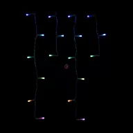   ISparkle Okos jégcsap fényfüzér, kültéri-beltéri 108 RGB LED, SMART, BT APP, IP44