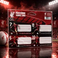 Prémium Liverpool füzetcimke 12 db-os szett