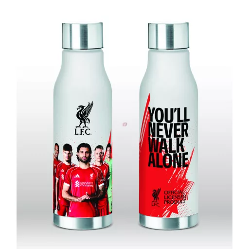 Prémium Liverpool kulacs ezüst, átlátszó 600 ml
