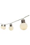 HOME Kültéri fényfüzér villanykörte alakú 20LED 9,5m IP44 LP 20/WW