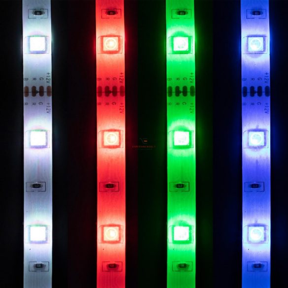 Home LED szalag, 5m, RGB, szett, 150LED LS 5000RGB