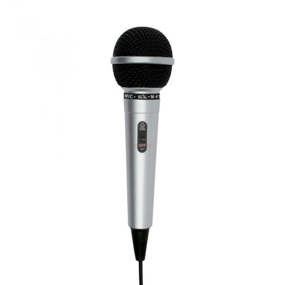 Home Kézi mikrofon, ezüst, 6,3mm M 41