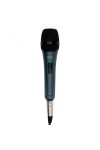 Home Kézi mikrofon, fém, s.kék, XLR-6,3mm M 8