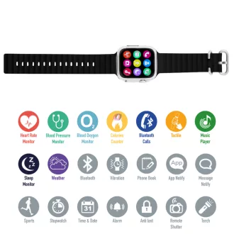   Okosóra "Connor" touch screen, 2" TFT kijelző