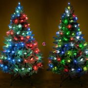   Micro LED-es fényfüzér, RGB, 100 LED, 12 prg távirányító, USB