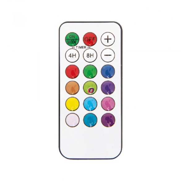 Micro LED-es fényfüzér, RGB, 100 LED, 12 prg távirányító, USB