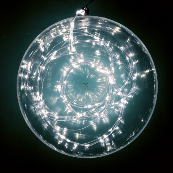 HOME LED-s izzósor-csokor, mikroszálas, 10 ágú, 1,9m, 200 LED IP44, 230V ML 200/WH