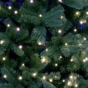   Hidegfehér Micro LED-es csokor fényfüzér köteg 250LED 2,4m, kültéri IP44