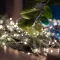 Micro LED fényfüzér hidegfehér 50 LED 4,9m időzítő 3V IP20