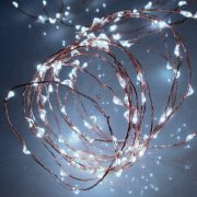   HOME LED-es izzósor, mikroszálas, 80 LED 7,9m, IP44, 230V ML 80/WH