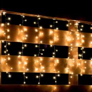   HOME Micro LED-es cluster fényfüggöny teraszra 300 LED 300x50cm MLF 300/WW IP44