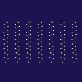   HOME Micro LED-es cluster fényfüggöny teraszra 300 LED 300x50cm MLF 300/WW IP44