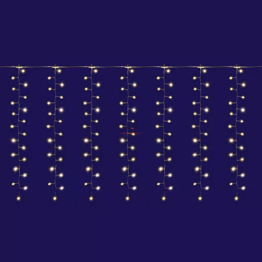 HOME Micro LED-es cluster fényfüggöny teraszra 300 LED 300x50cm MLF 300/WW IP44