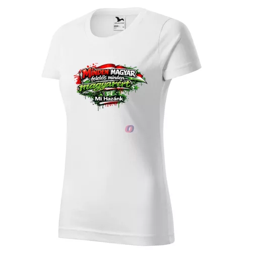 Mi hazánk szlogen - póló felnőtt / gyerek méretekben többféle színben