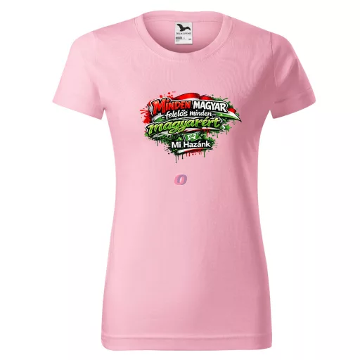 Mi hazánk szlogen - póló felnőtt / gyerek méretekben többféle színben