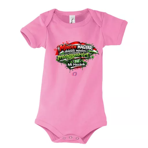 Mi hazánk szlogen - póló felnőtt / gyerek méretekben többféle színben