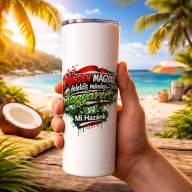 Mi hazánk szlogen -  fém Termosz  / tumbler 600 ml