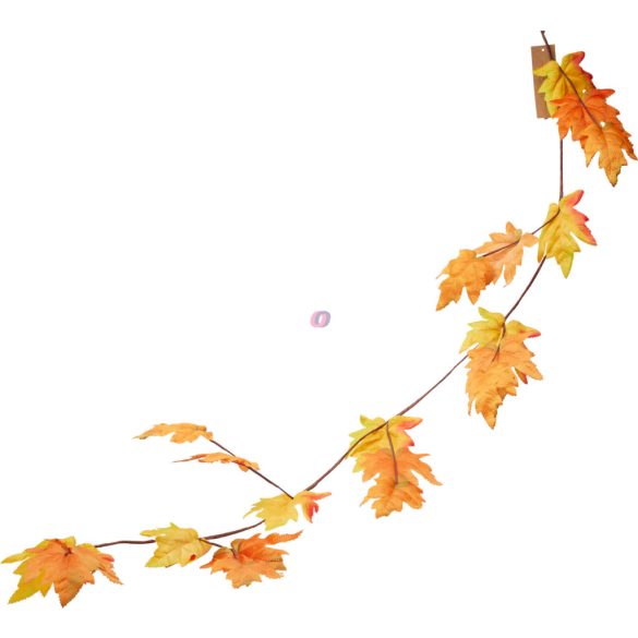 Őszi Levél Girland – 180 cm – Narancssárga