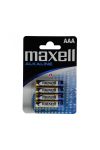 Maxell AAA elem, alkáli, 4db/bliszter
