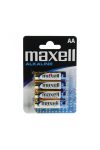 Maxell AA elem, alkáli, 4db/bliszter