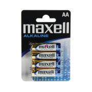 Maxell AA elem, alkáli, 4db/bliszter