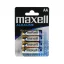Maxell AA elem, alkáli, 4db/bliszter