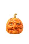 Halloween tök arccal, poly, 28x31x32 cm, narancssárga, SSS