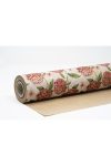 Csomagolópapír vízálló hortenzia mintás papír 750mmx25m rózsaszín